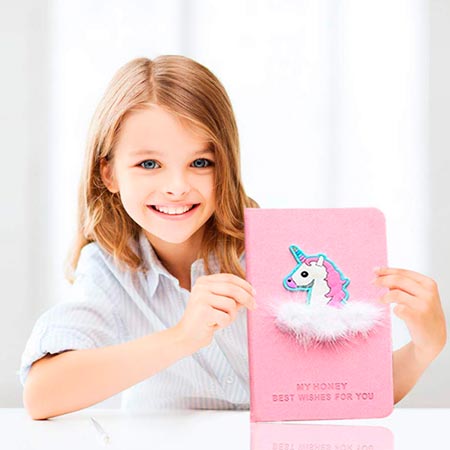 cuaderno de unicornio para niñas
