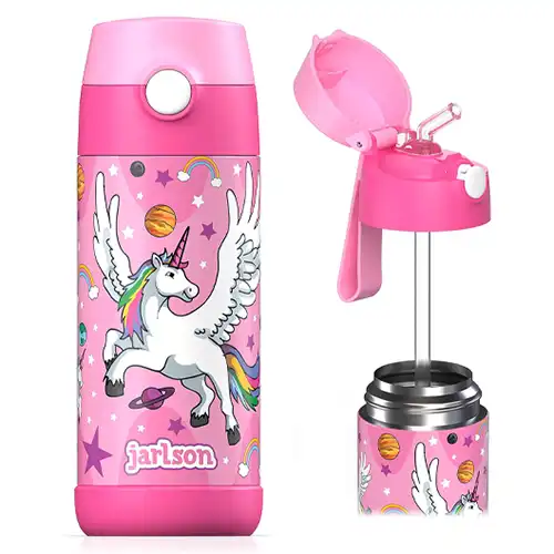 Botellas de Agua Unicornio para Niñas