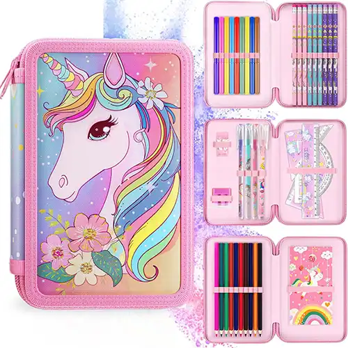 estuche de unicornio